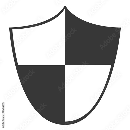 single shield icon