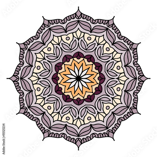 Color Mandala. Sample Background