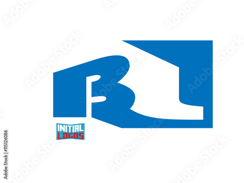 BL Initial Logo for your startup venture Free Download BL Initial Logo for your startup venture - GFXLoad