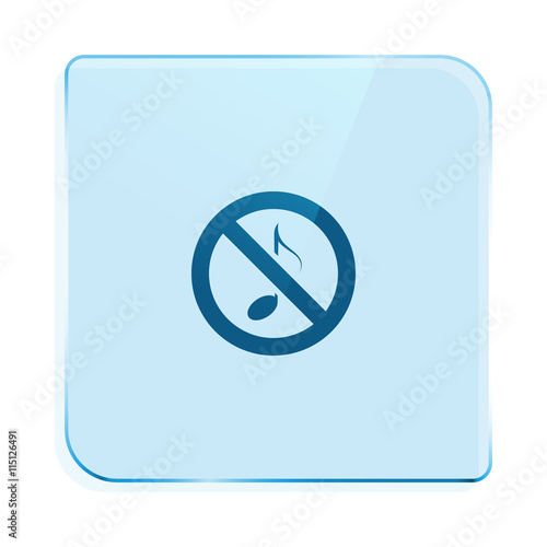 No music sign