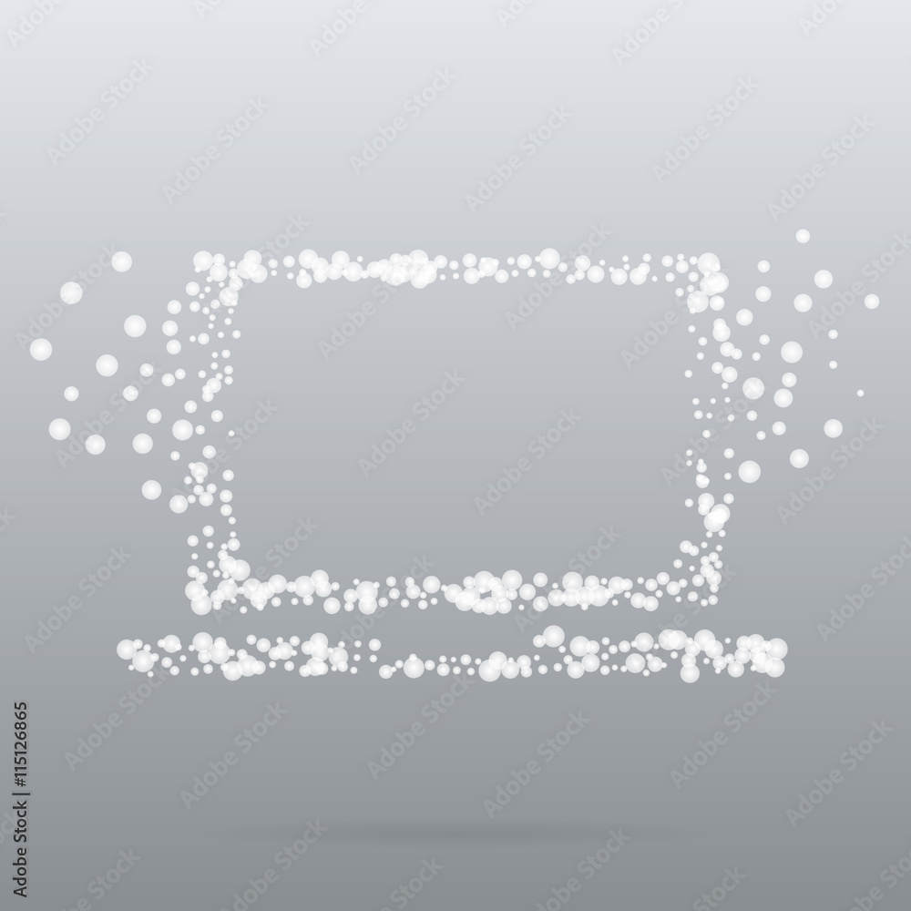 Fototapeta premium Creative dot icon