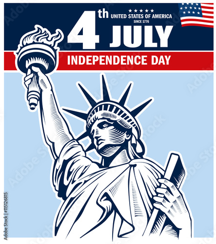 fourth of july independence day of the usa, liberty statue head, NYC