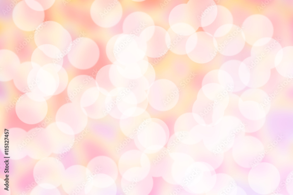 big size of beautiful bright colorful blur bokeh abstract background, this size of picture can use for desktop wallpaper or use for cover paper and presentation, illustration, pink tone, copy space