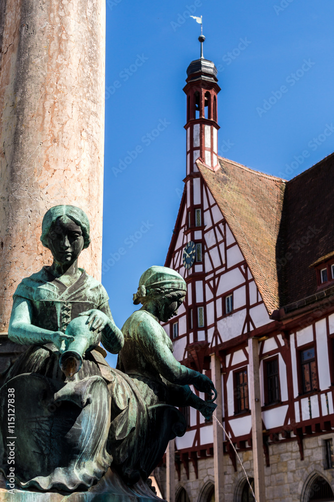 Fototapeta premium Forchheim Rathaus