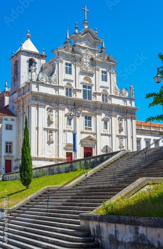 Igreja de Sao Joao de Almedina church in Coimbra. Portugal.