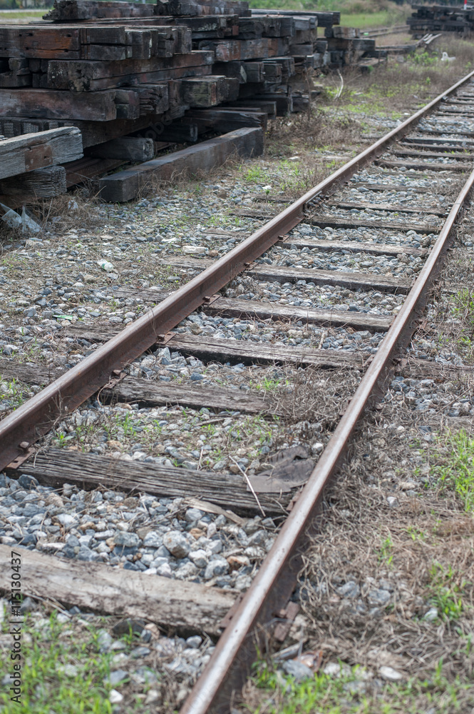 Obraz premium Railway, Railroad