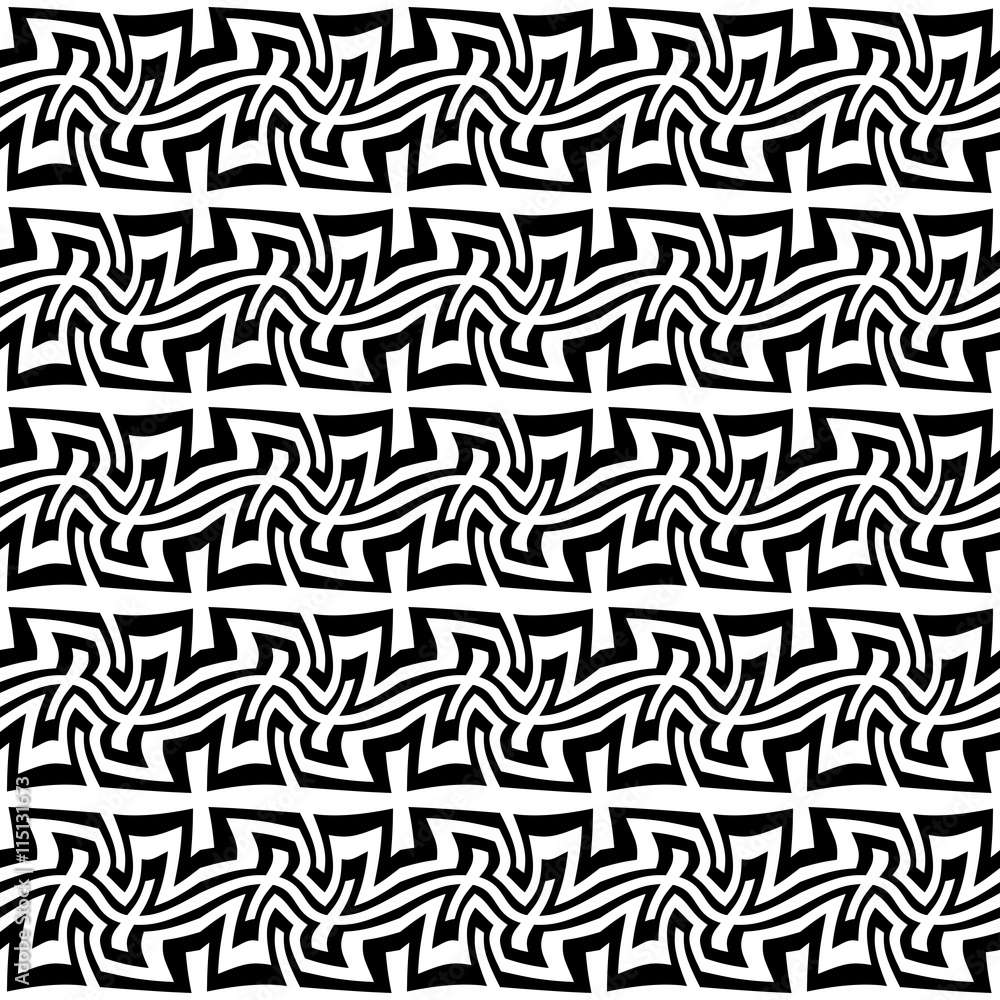 Vector modern abstract geometry trippy pattern. black and white seamless geometric background . subtle pillow and bed sheet design. creative art deco. hipster fashion print Vector modern abstract geometry trippy pattern. black and white seamless geometric background . subtle pillow and bed sheet design. creative art deco. hipster fashion print
