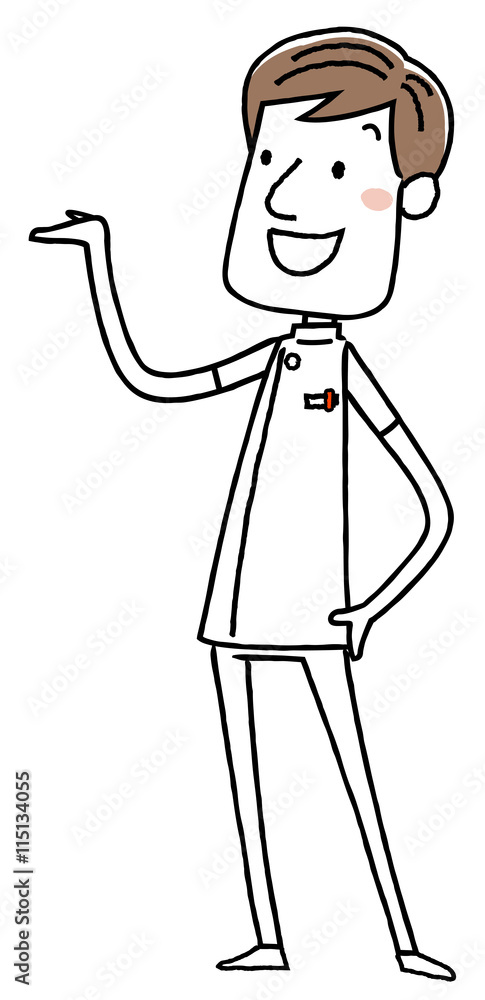 看護師の男性：　紹介

