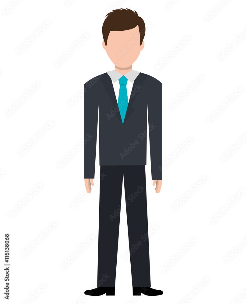 Businessman executive cartoon theme design, vector illustration graphic. Businessman executive cartoon theme design, vector illustration graphic.