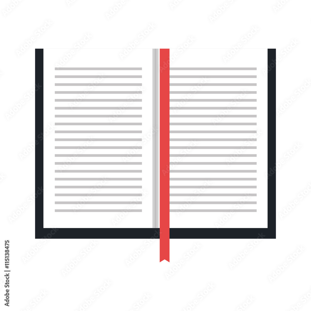 Education and books theme design, isolated flat icon vector illustration. Education and books theme design, isolated flat icon vector illustration.