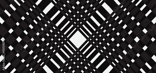 intersecting black lines abstract background
