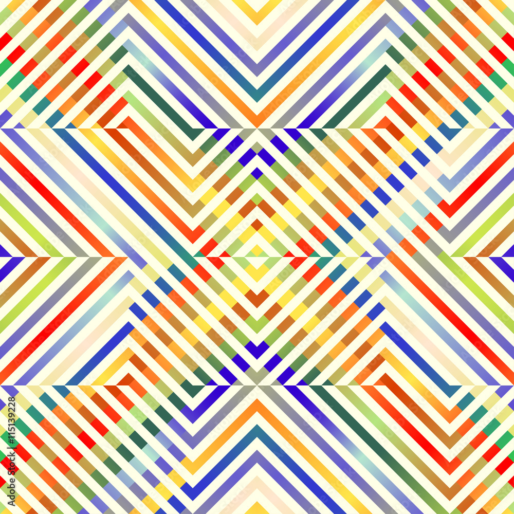 Geometric abstract pattern. Geometric abstract pattern.