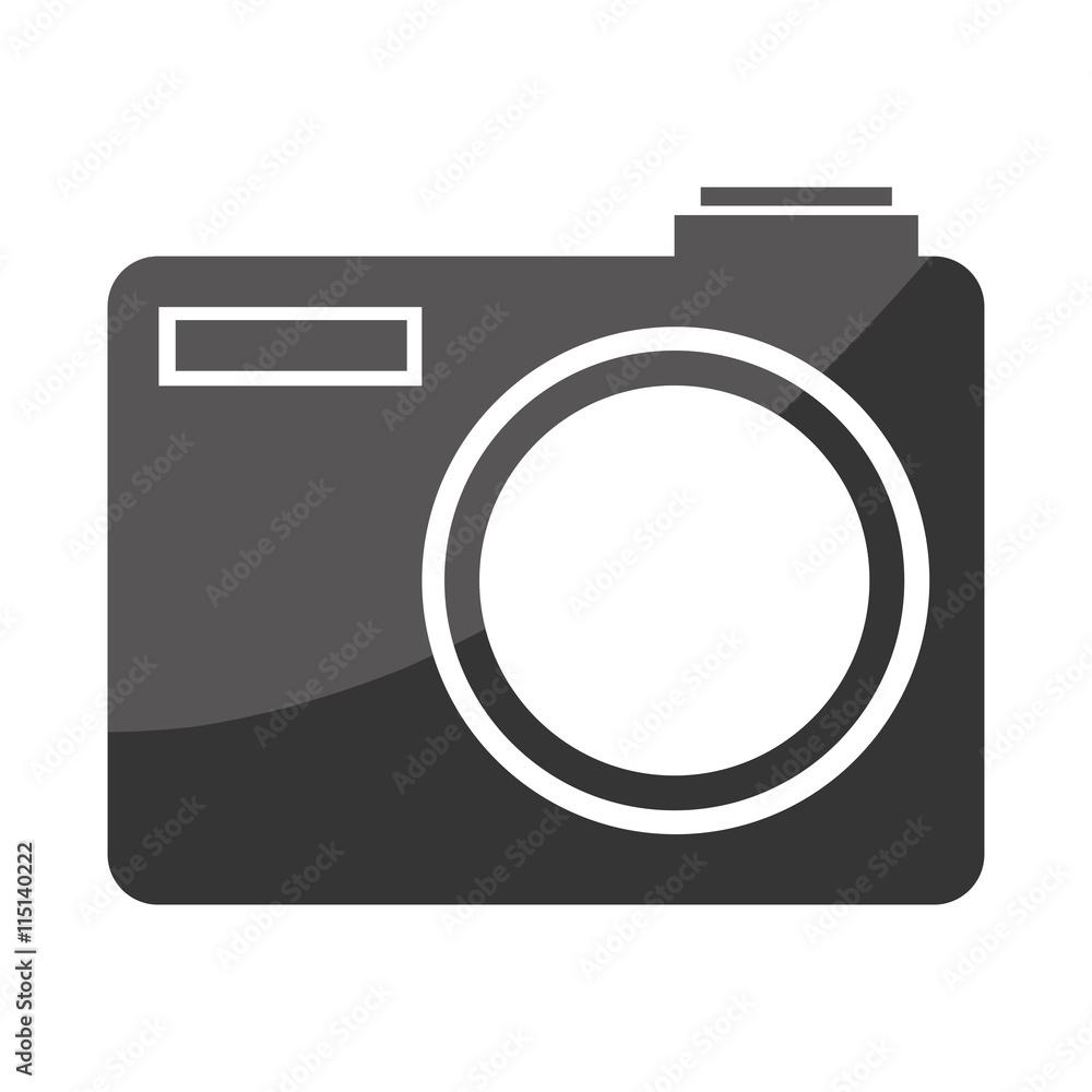 Modern photographic camera isolated icon, vector illustration graphic design. Modern photographic camera isolated icon, vector illustration graphic design.