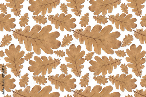 oak leaves pattern