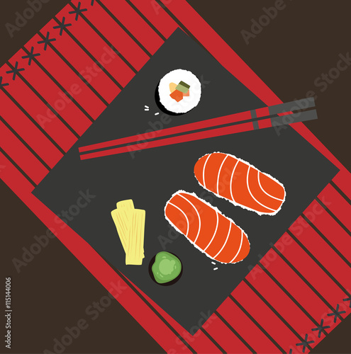 Sushi Vektor