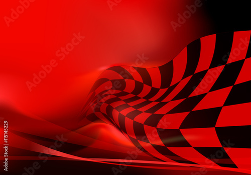 race flag background vector illustration
