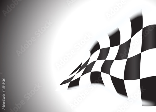 race flag background vector illustration