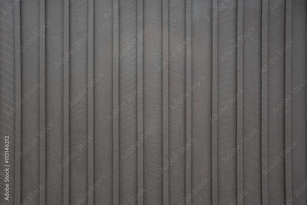 Obraz premium Brown Wooden Siding Vertical Stripes