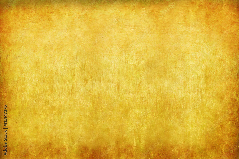 Obraz premium Abstract Background Yellow Painted Wall