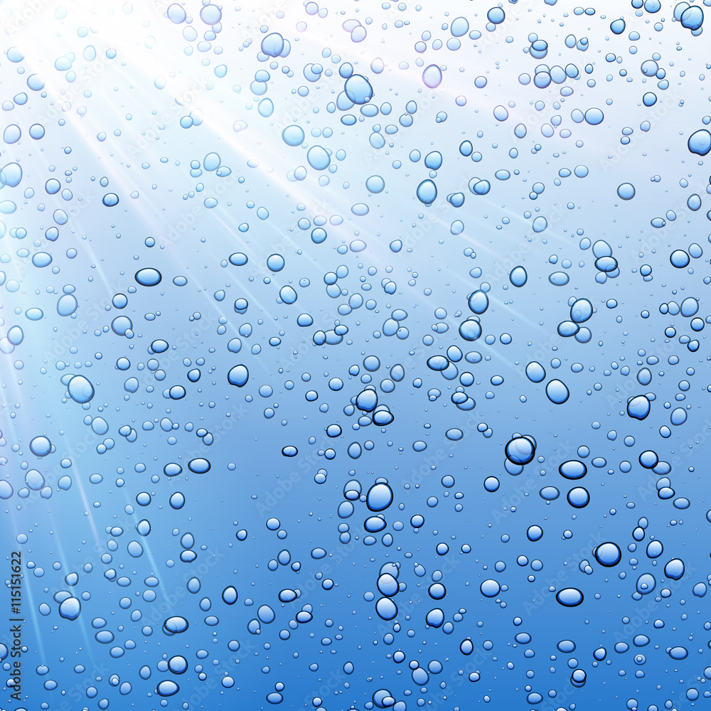 Background with drops.