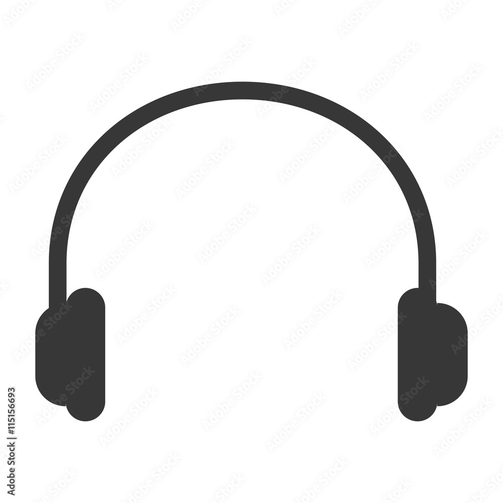 Music note in black and white colors design, isolated icon vector illustration. Music note in black and white colors design, isolated icon vector illustration.