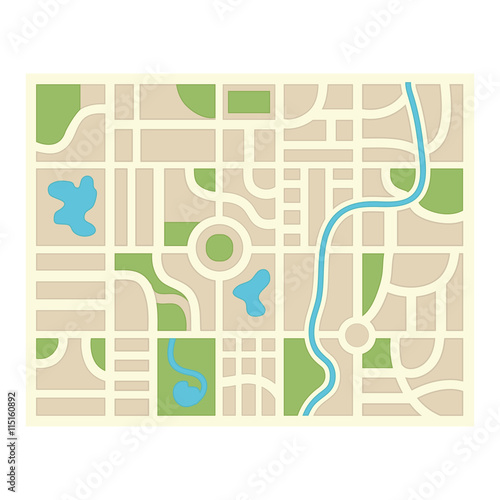 Orienteering equipment isolated icon, vector illustration graphic design.