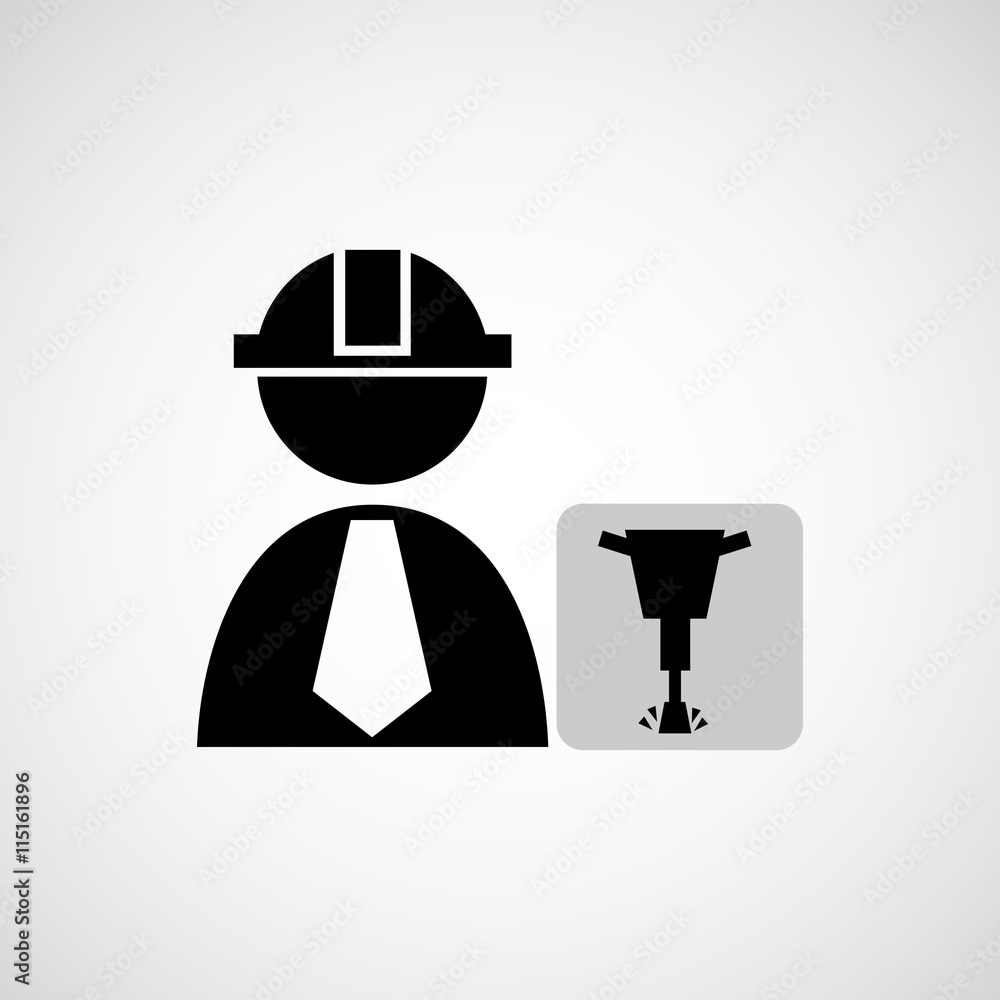 Fototapeta premium industry construction icon