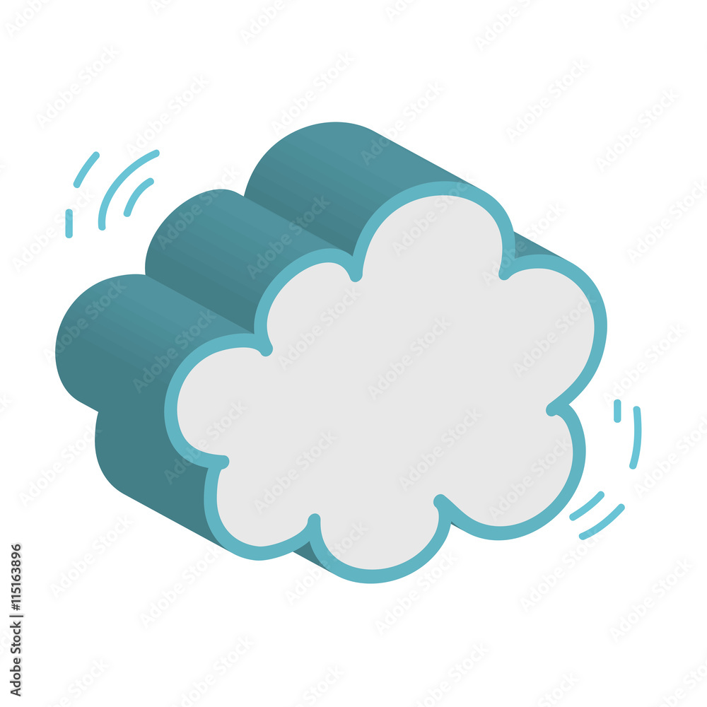 Chat bubble speakbox isolated flat icon, vector illustration graphic. Chat bubble speakbox isolated flat icon, vector illustration graphic.