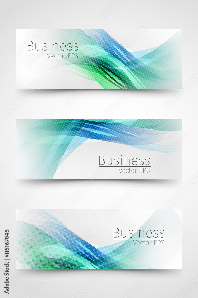 Fototapeta premium Businnes banner design