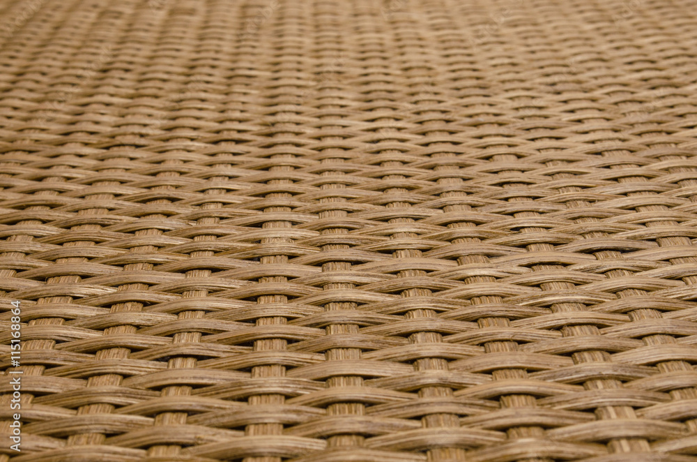 Brown rattan texture for background Brown rattan texture for background