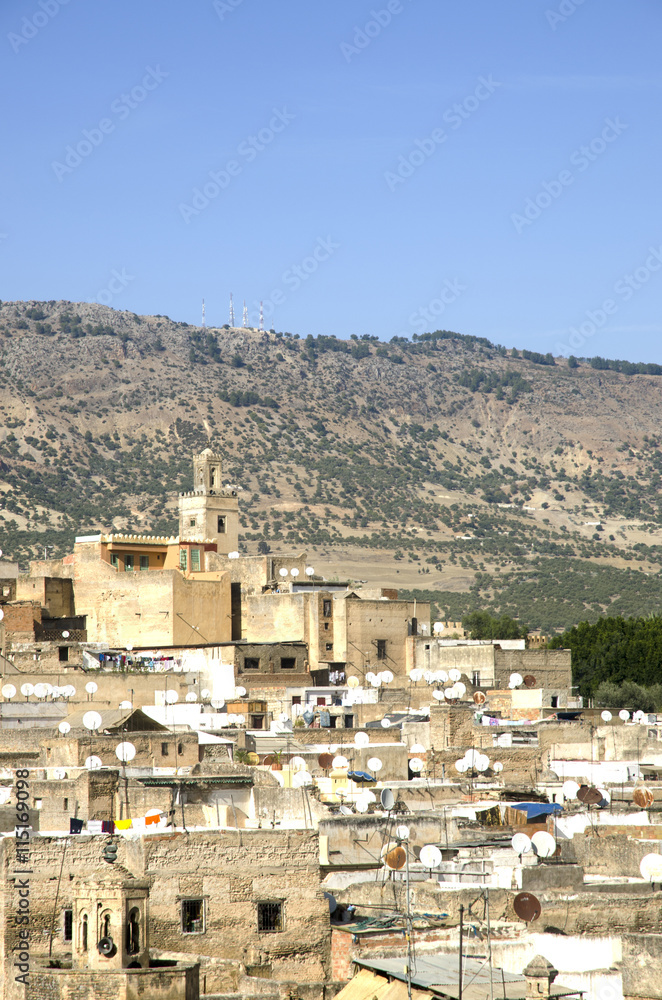 Fototapeta premium View of Fes, Morocco