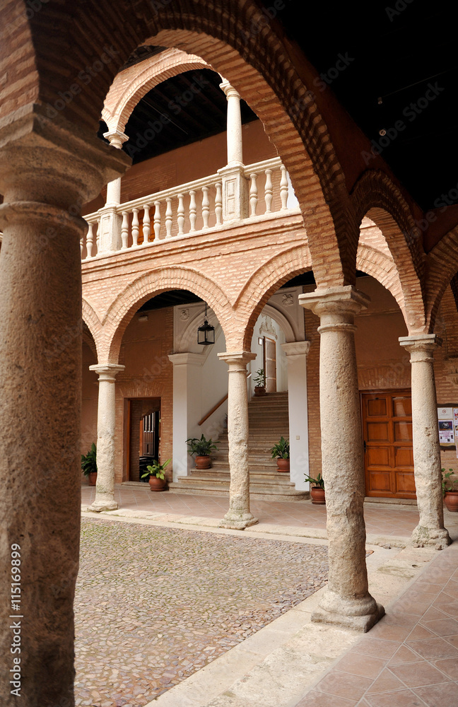 Palacio de los Fúcares en Almagro, provincia de Ciudad Real, Castilla la Mancha, España