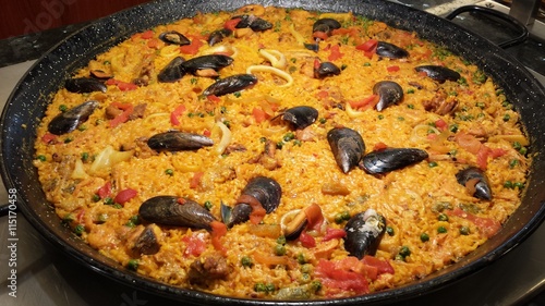 Spanish paella