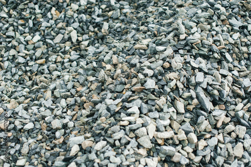 pile of stones at the construction site. texture abstraction