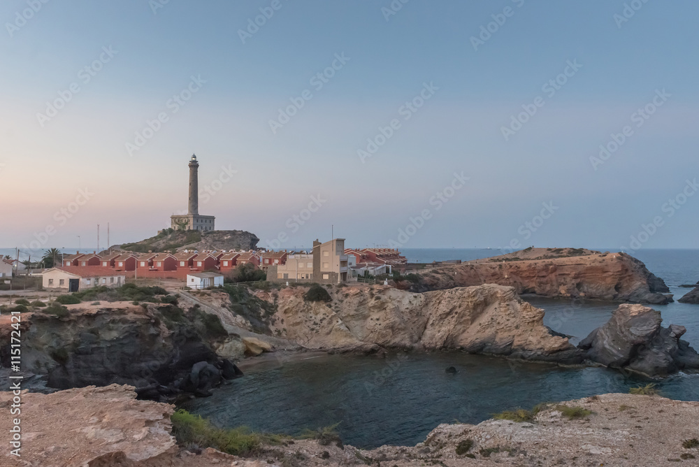 Sunset, Mediterranean, Cabo de Palos. Spain.
