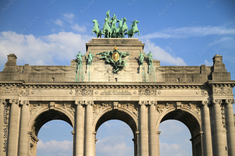 Fototapeta premium Arco del Cinquentenario. Bruselas. Bélgica