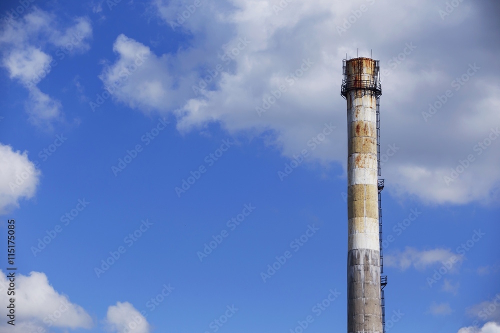 the Industrial chimney