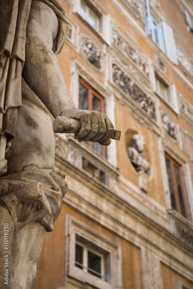 Obraz premium The city centre of Rome, Italy