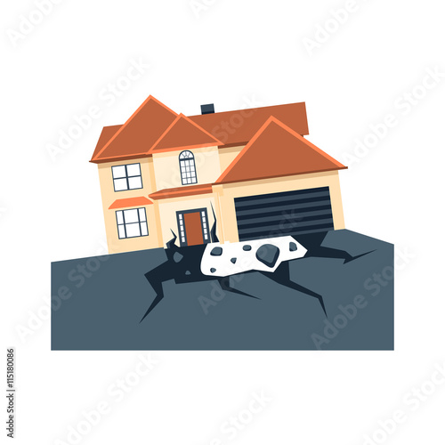 Earthquake Insurance vector