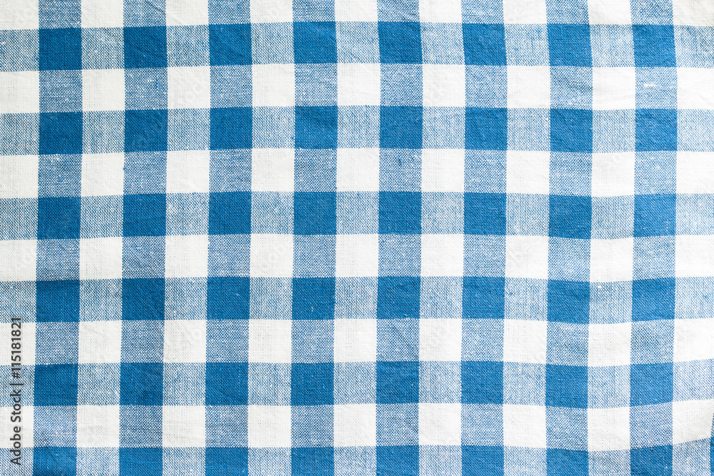 Blue check pattern canvas background Blue check pattern canvas background