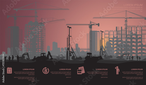 night city under construction