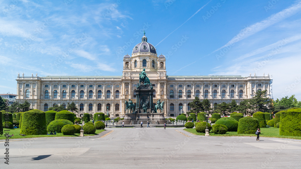 Imperial National History Museum on Marie Theresien Platz near Ringstrasse in Vienna, Austria