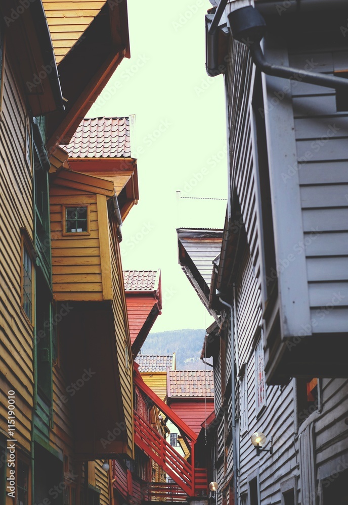 The old Scandinavian streets