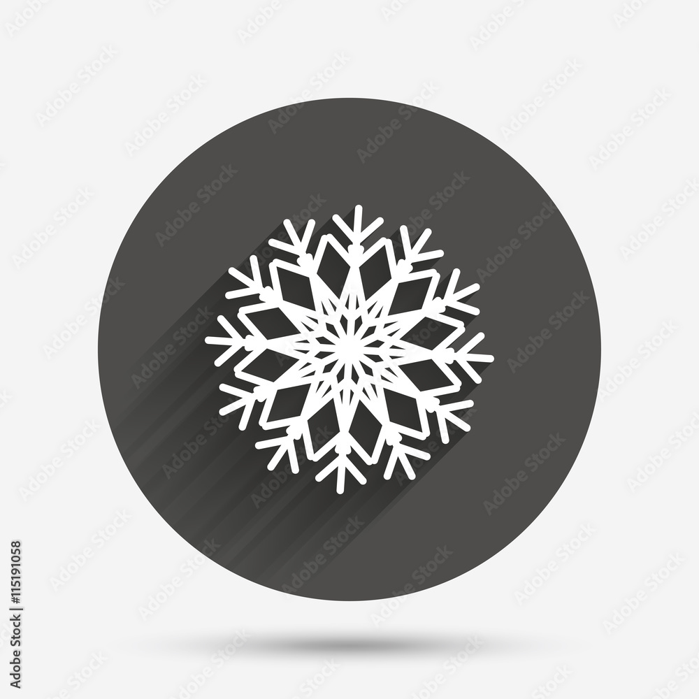 Snowflake artistic sign icon. Air conditioning. Snowflake artistic sign icon. Air conditioning.