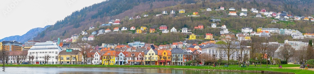Panorama on Bergen