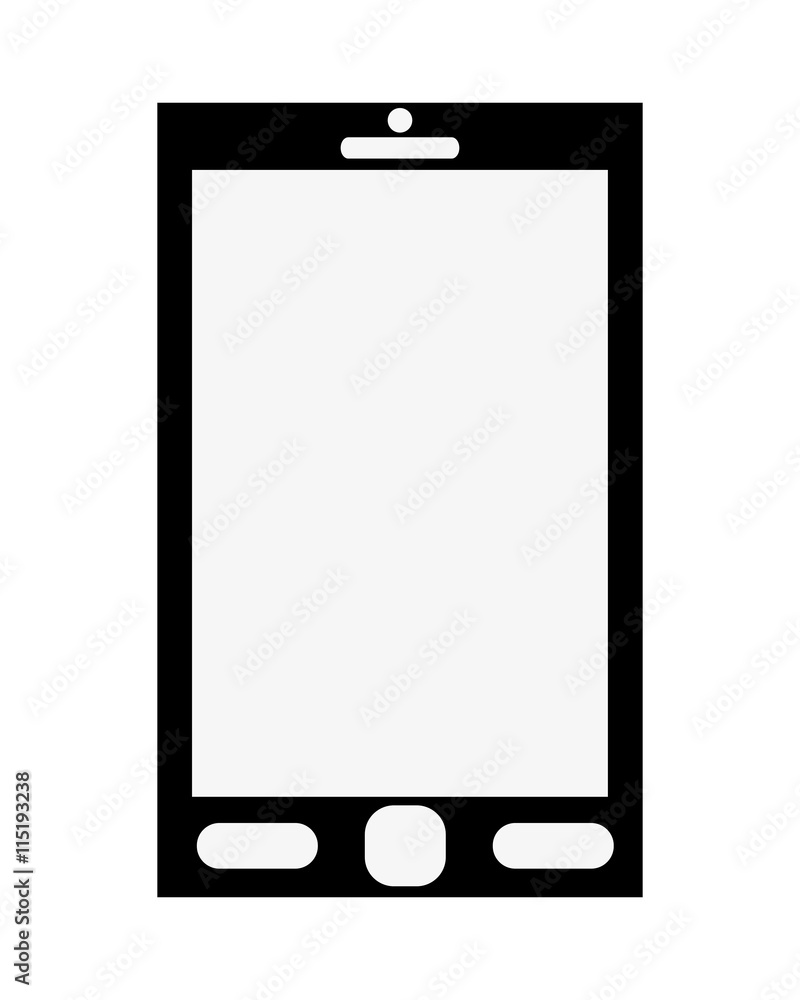 cellphone with touchscreen icon cellphone with touchscreen icon