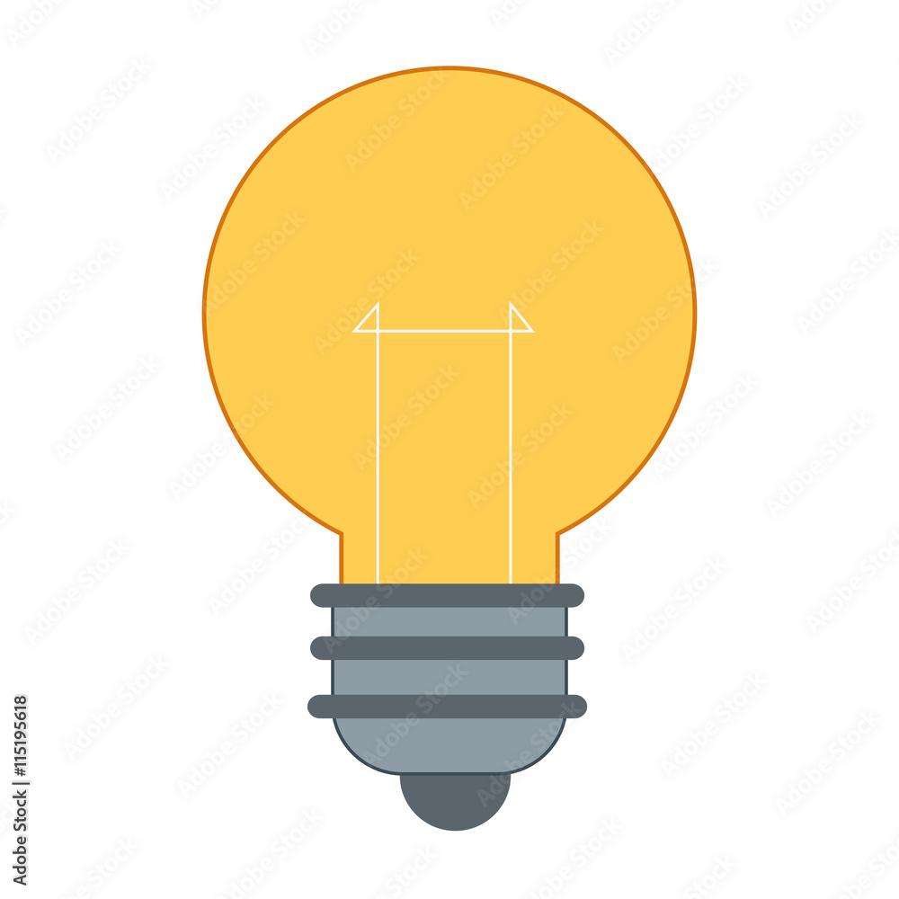 colored lightbulb icon