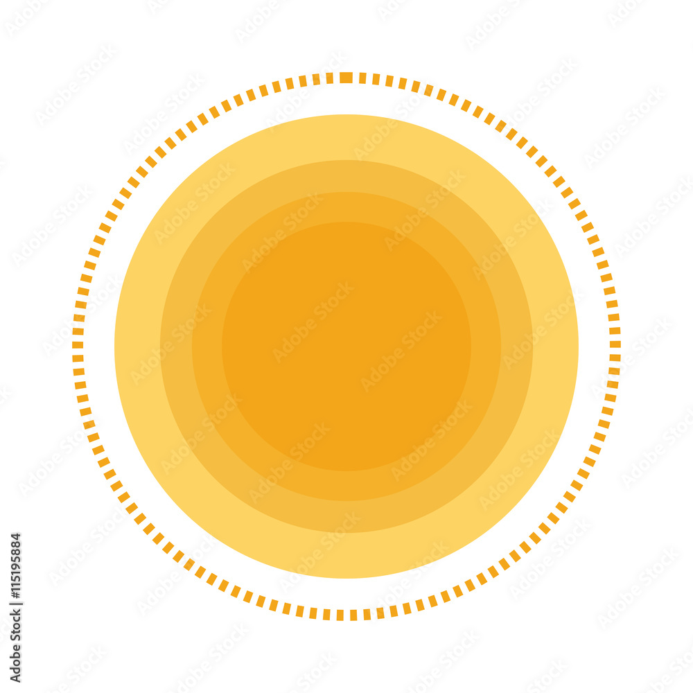 abstract sun icon abstract sun icon