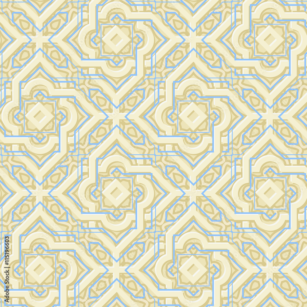 Arabic Beige Pattern Arabic Beige Pattern