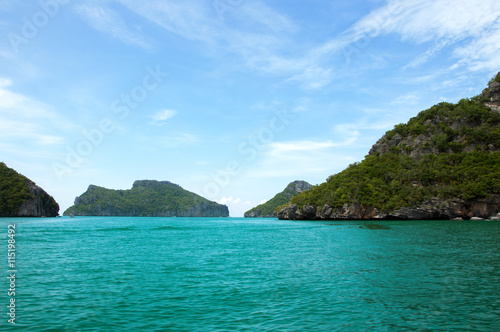 Angthong national marine park, koh Samui, Suratthani, Thailand